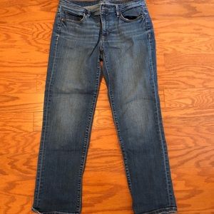 2/$10 item Loft cropped, ankle length jean